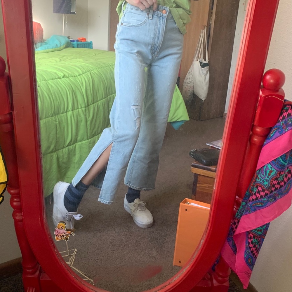 High waisted lucky brand jeans!!
